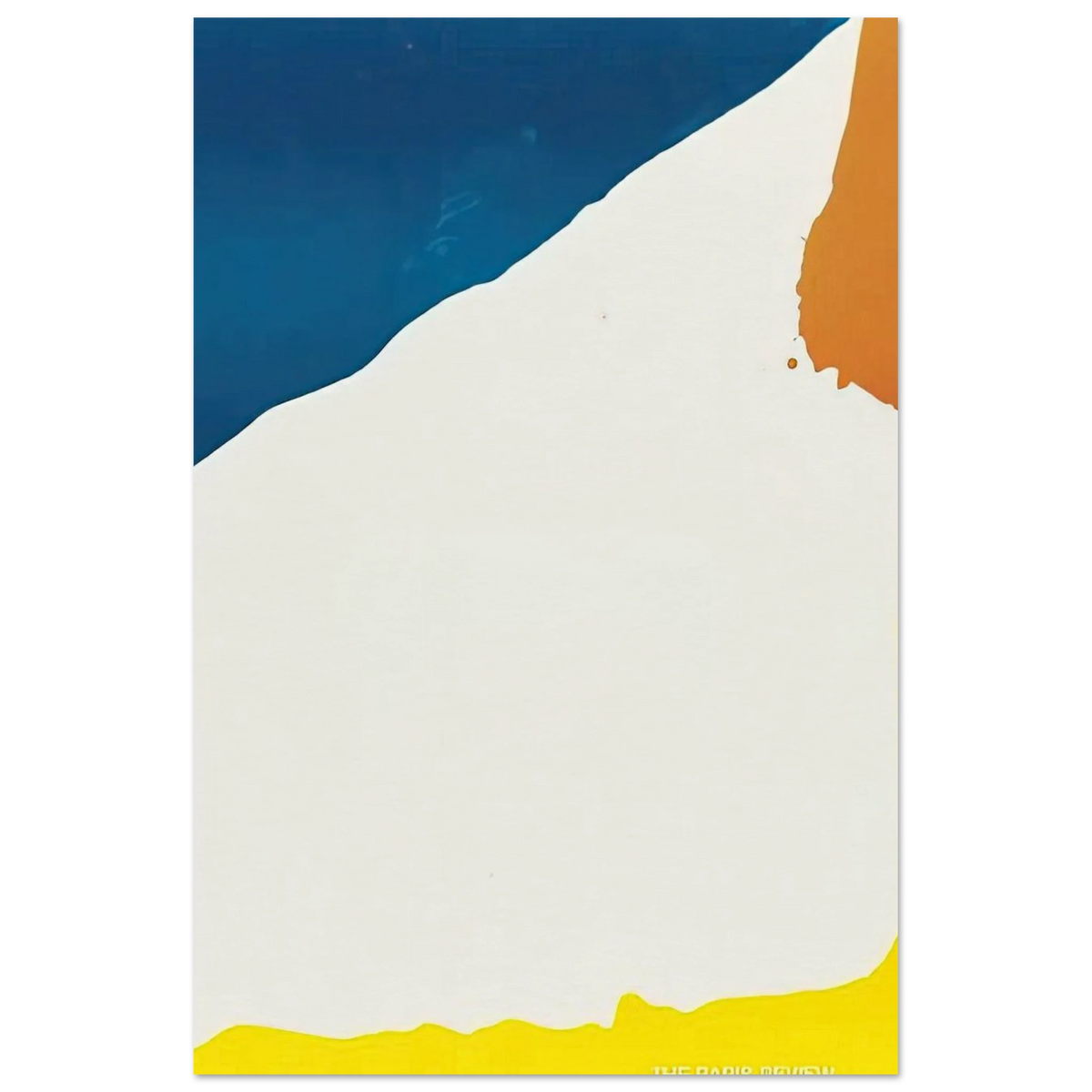 Paris Review - 1966 Poster | Helen Frankenthaler Poster | Frankenthaler Helen