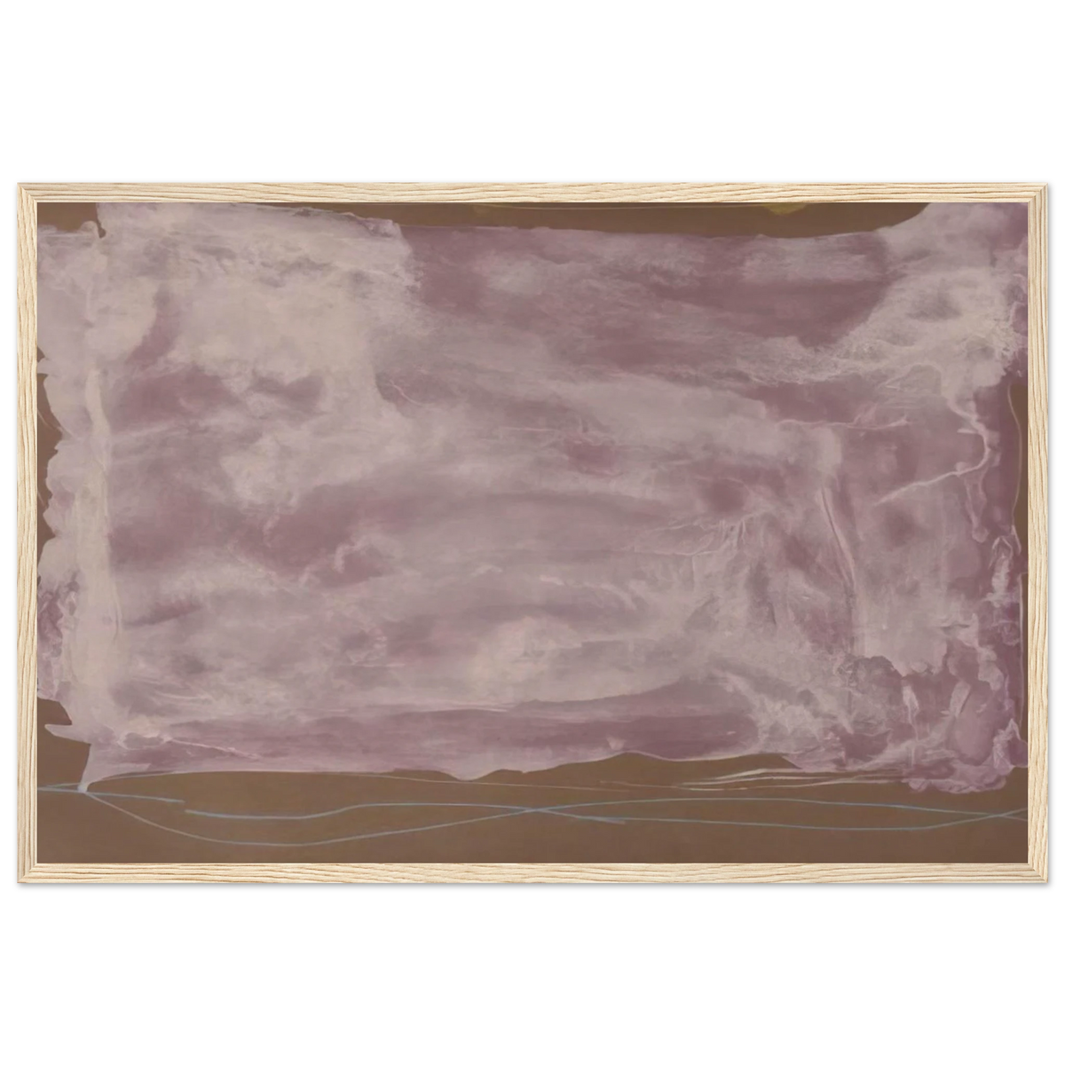 Soho Dreams - 1987 Framed Poster | Helen Frankenthaler Framed Prints Wall Art | Frankenthaler Helen