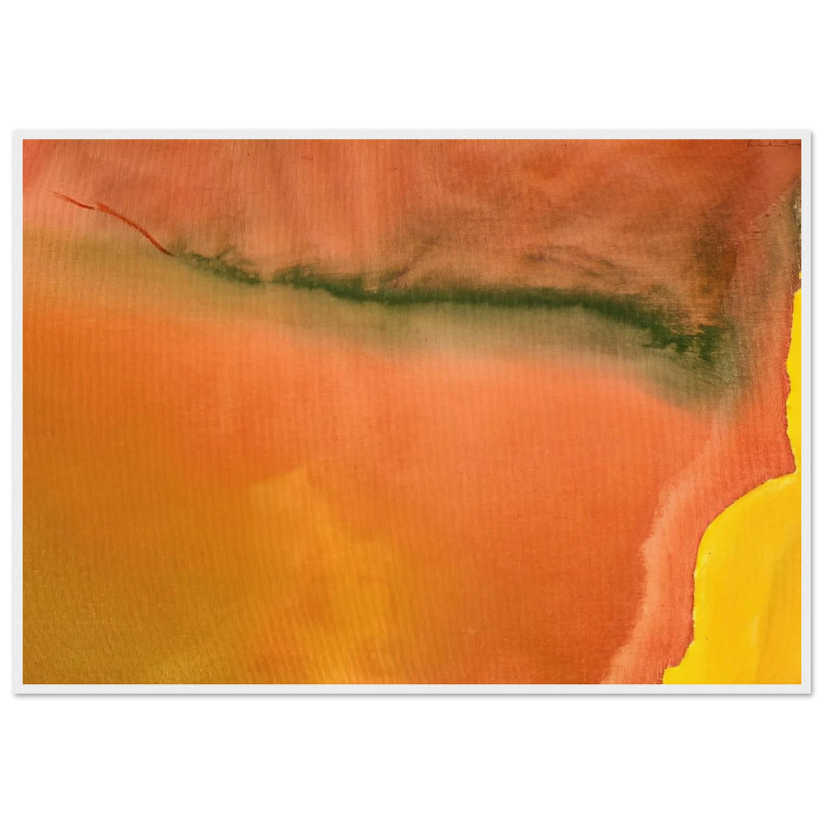 Untitled - 1973 Framed Poster | Helen Frankenthaler Framed Prints Wall Art | Frankenthaler Helen