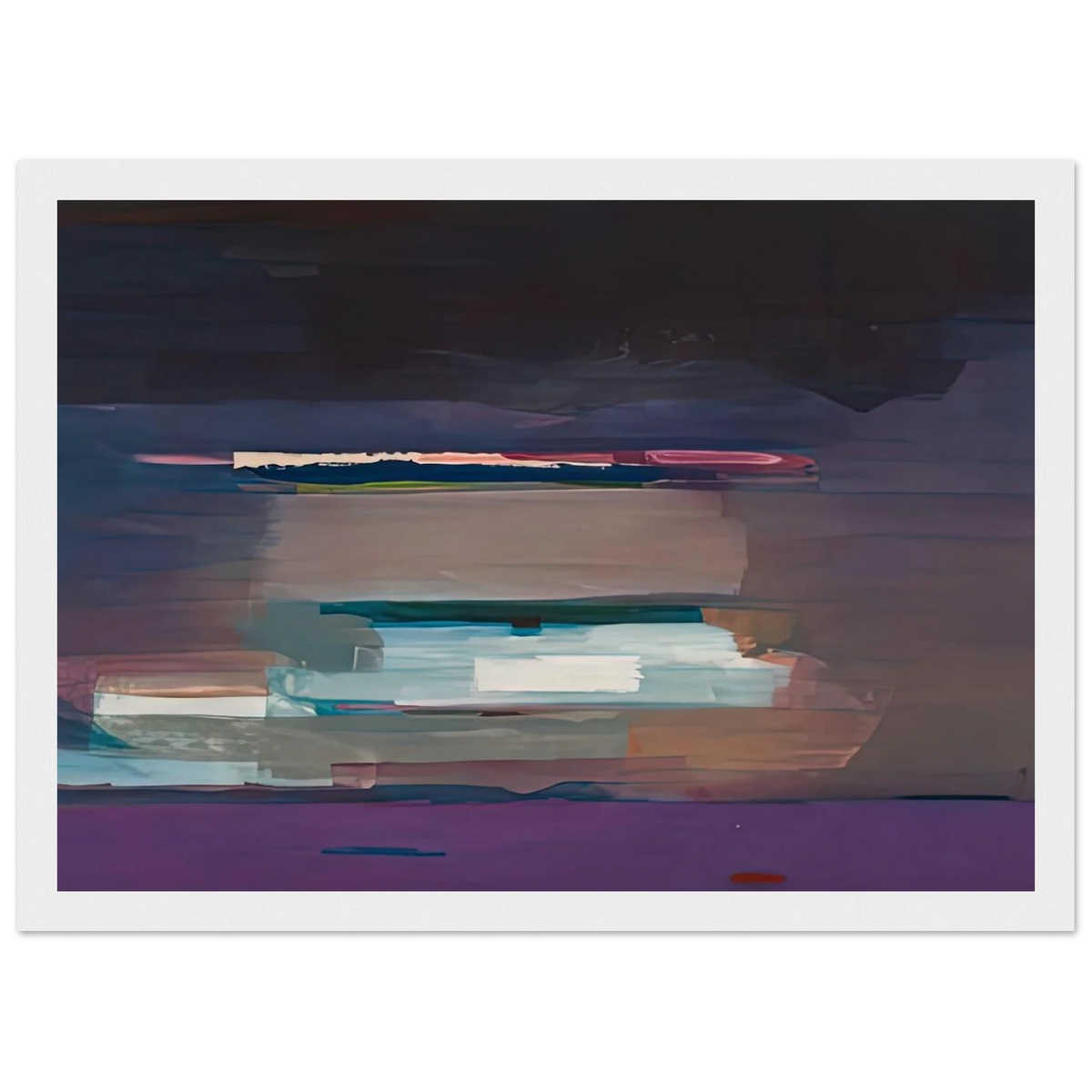 Viewpoint I, 1974- Framed Poster | Helen Frankenthaler Framed Prints Wall Art | Frankenthaler Helen
