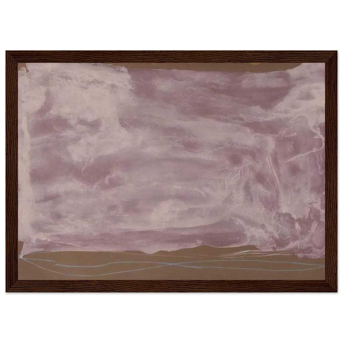 Soho Dreams - 1987 Framed Poster | Helen Frankenthaler Framed Prints Wall Art | Frankenthaler Helen