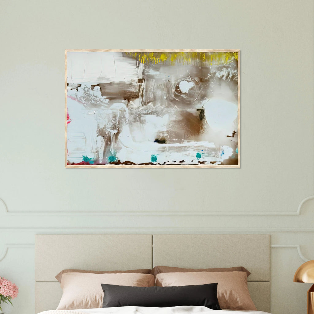 Arctic Thaw, 1990- Framed Poster | Helen Frankenthaler Framed Prints Wall Art | Frankenthaler Helen