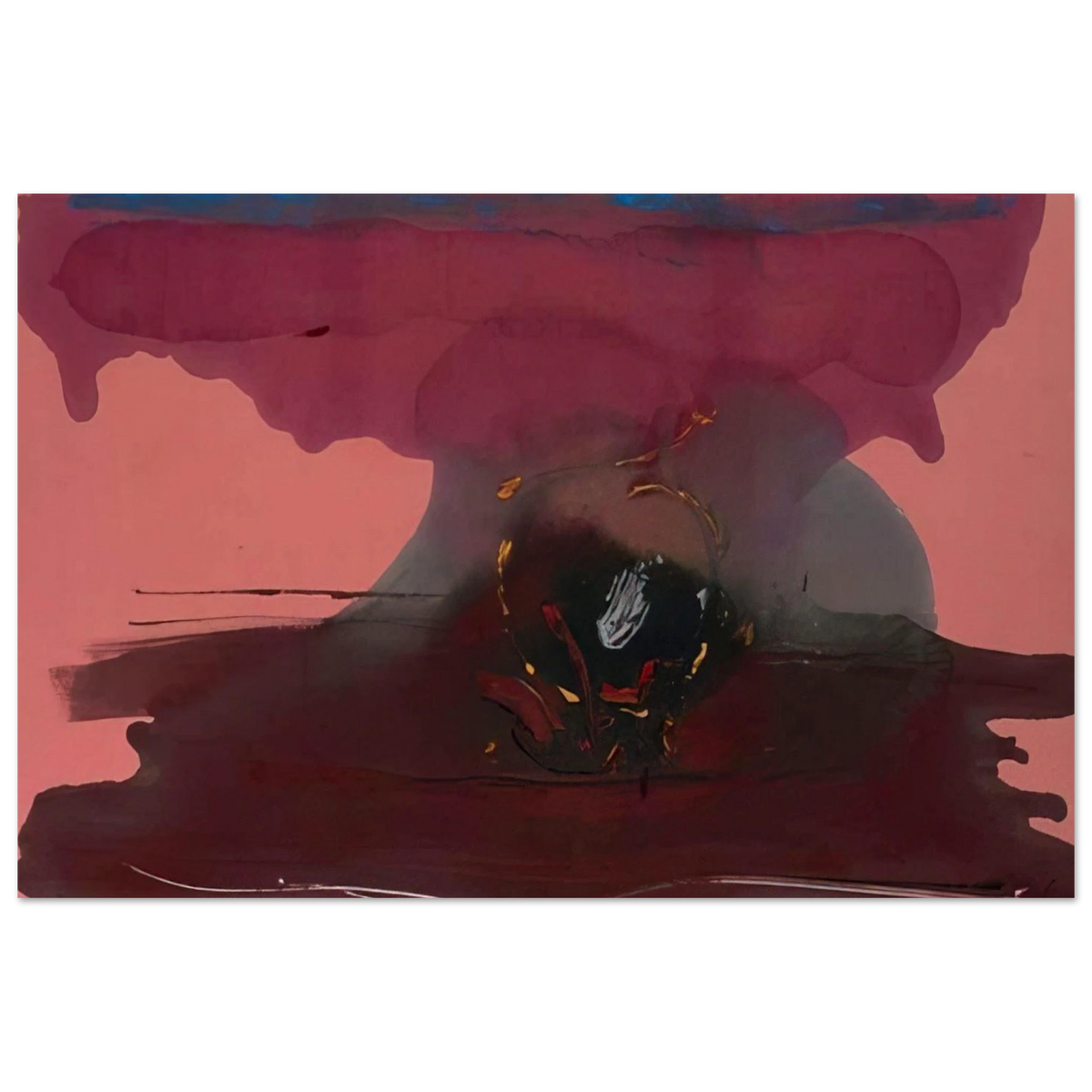 Harbinger - 1986 Poster | Helen Frankenthaler Poster | Frankenthaler Helen