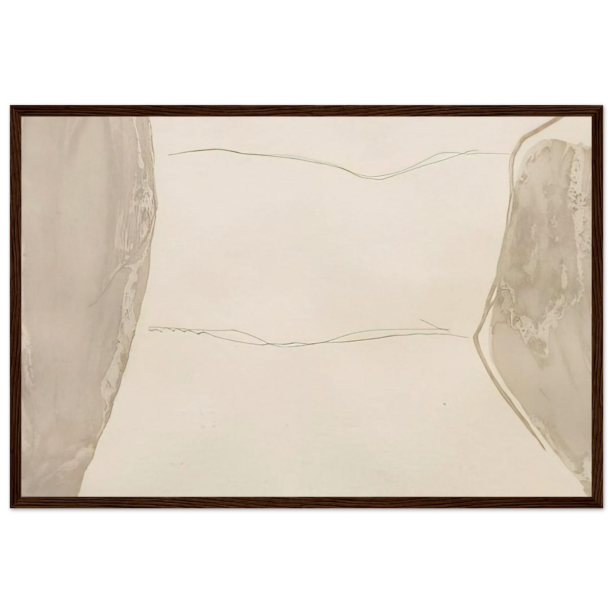 Ponti - 1973 Framed Poster | Helen Frankenthaler Framed Prints Wall Art | Frankenthaler Helen