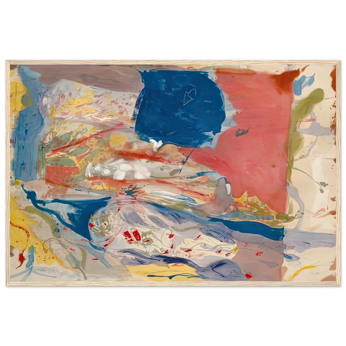Lorelei, 1957- Framed Poster | Helen Frankenthaler Framed Prints Wall Art | Frankenthaler Helen