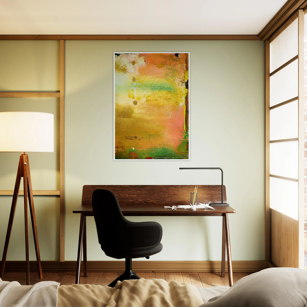 Fantasy Garden, 1992- Framed Poster | Helen Frankenthaler Framed Prints Wall Art | Frankenthaler Helen