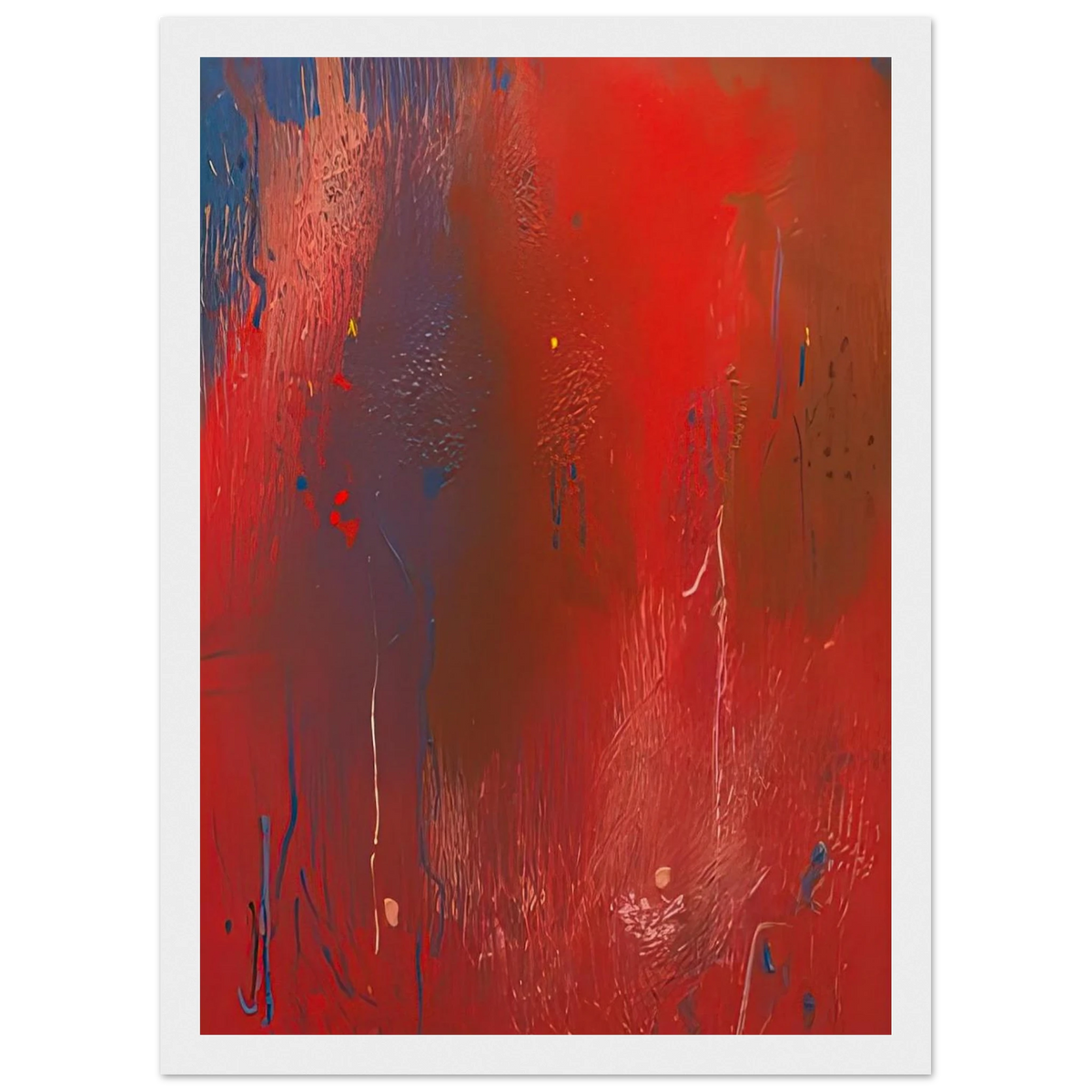 Warrior, 1991- Framed Poster | Helen Frankenthaler Framed Prints Wall Art | Frankenthaler Helen