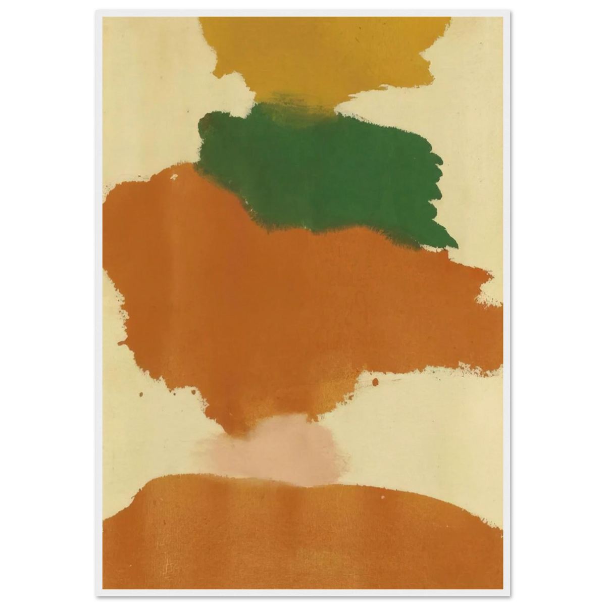 Untitled - 1963 Framed Poster | Helen Frankenthaler Framed Prints Wall Art | Frankenthaler Helen
