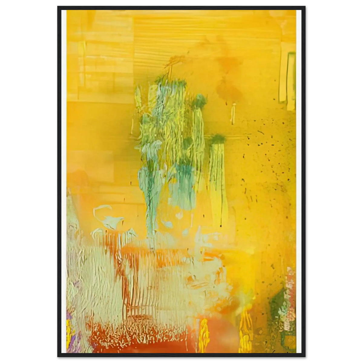 Aspens, 1991- Framed Poster | Helen Frankenthaler Framed Prints Wall Art | Frankenthaler Helen