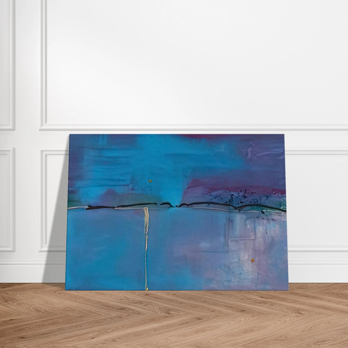 Zone Blue, 1994- Canvas | Helen Frankenthaler Canvas | Frankenthaler Helen