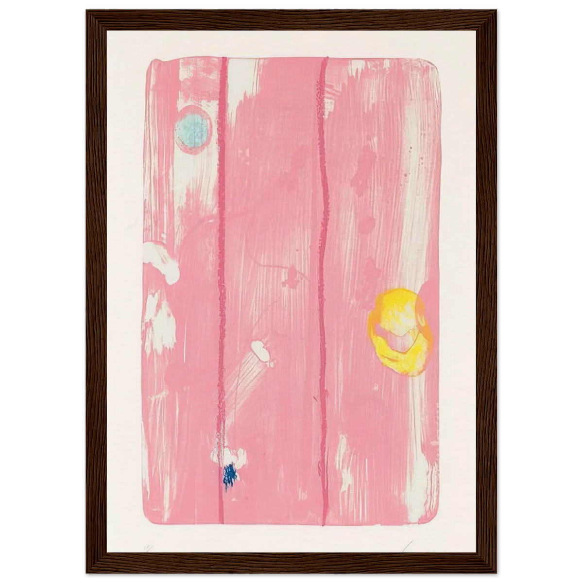 Reflections VIII - 1995 Framed Poster | Helen Frankenthaler Framed Prints Wall Art | Frankenthaler Helen