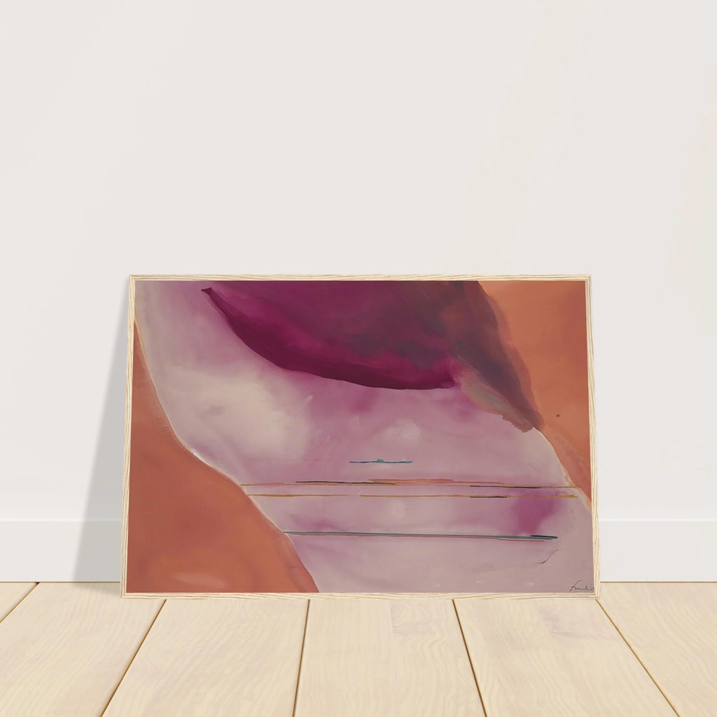 Pendulum - 1972 Framed Poster | Helen Frankenthaler Framed Prints Wall Art | Frankenthaler Helen