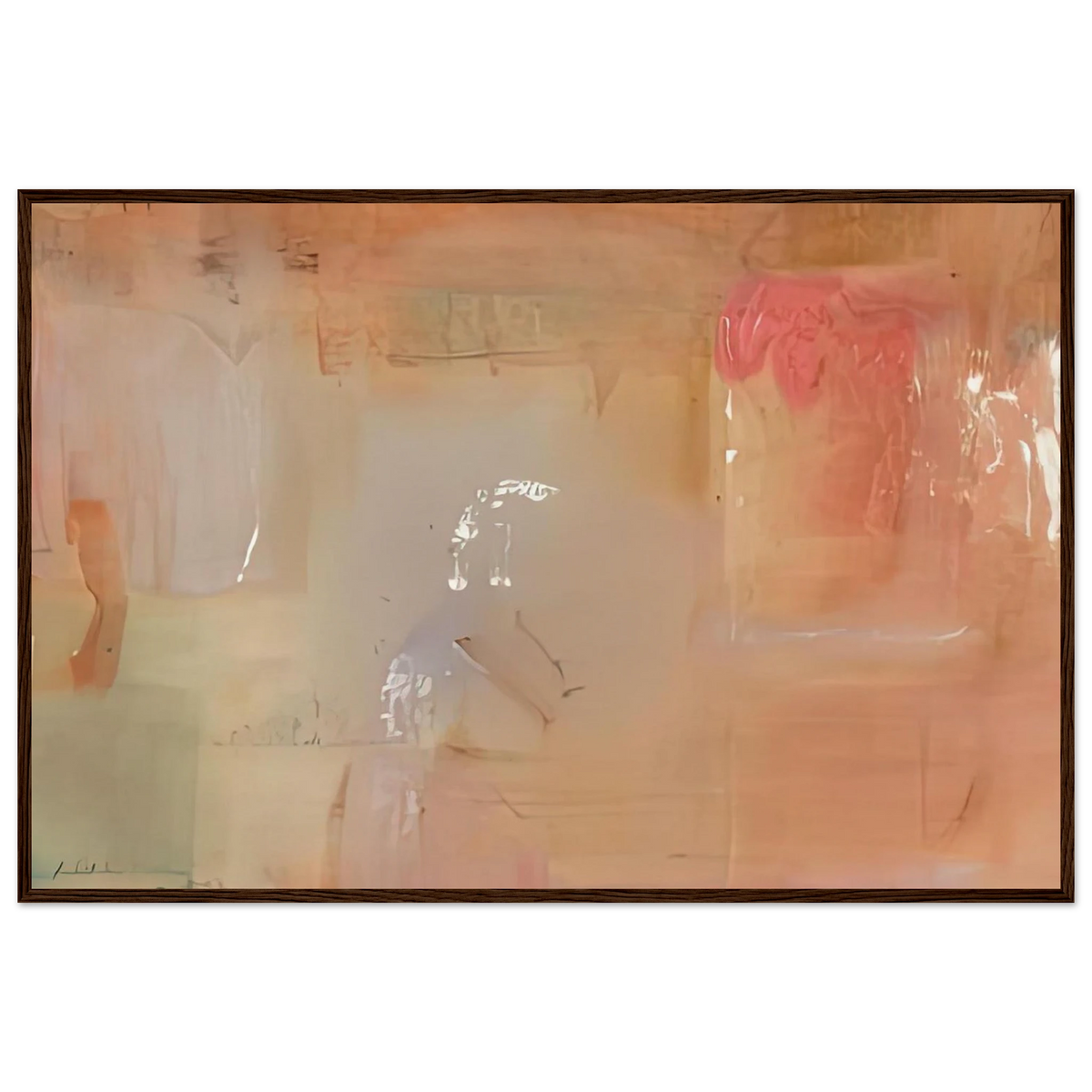 Feather, 1979- Framed Poster | Helen Frankenthaler Framed Prints Wall Art | Frankenthaler Helen