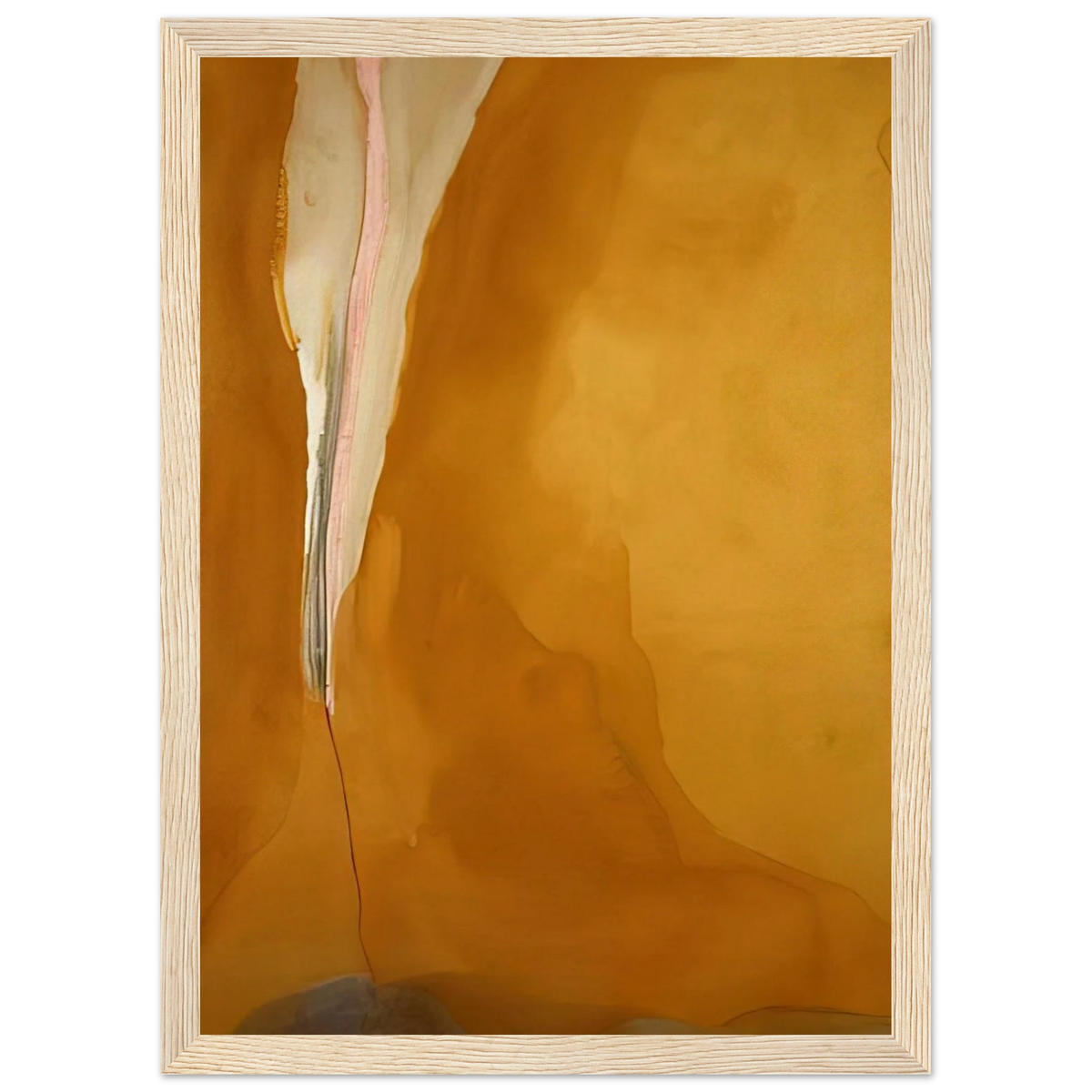 Coral Wedge - 1972 Framed Poster | Helen Frankenthaler Framed Prints Wall Art | Frankenthaler Helen
