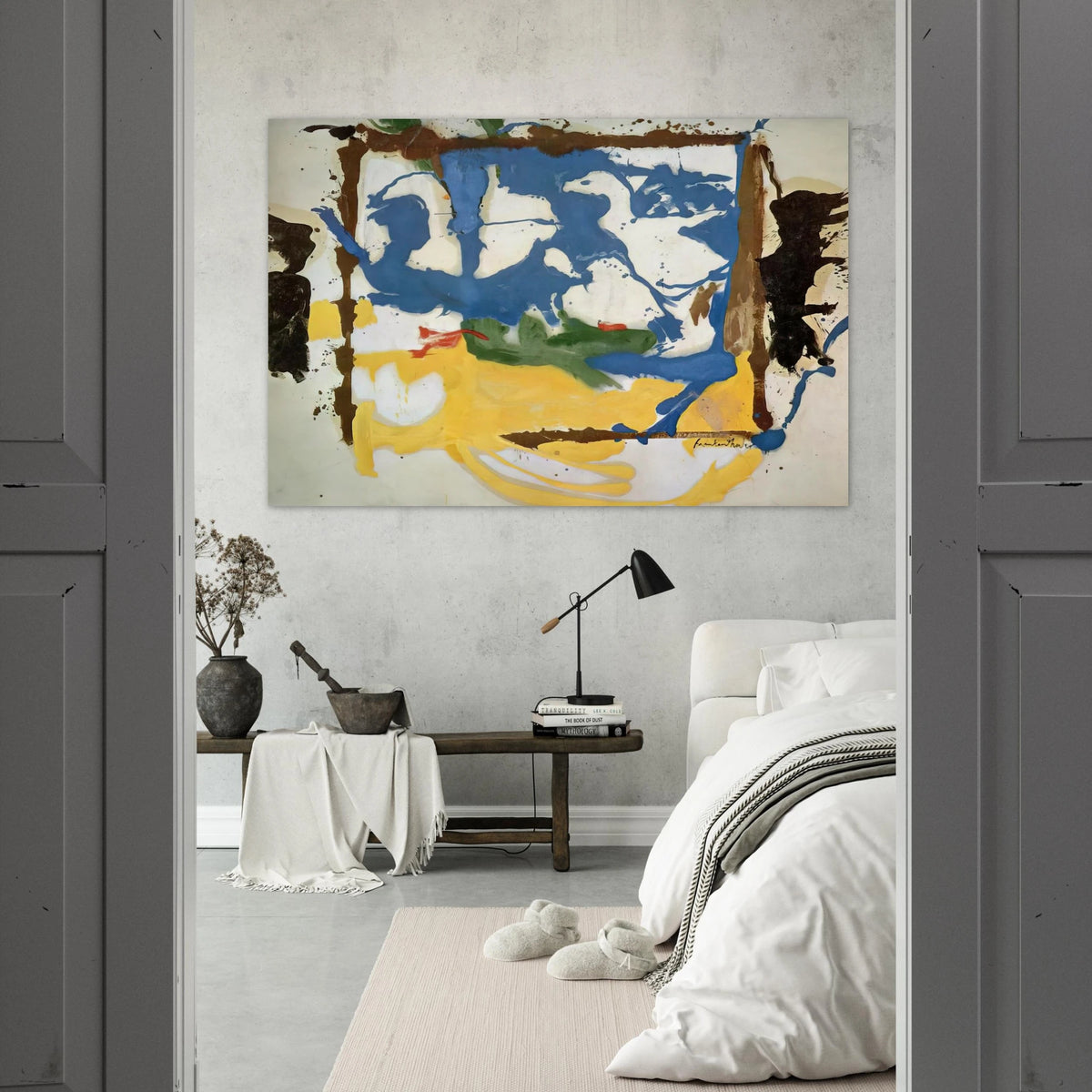 Swan Lake #2 - 1961 Poster | Helen Frankenthaler Poster | Frankenthaler Helen