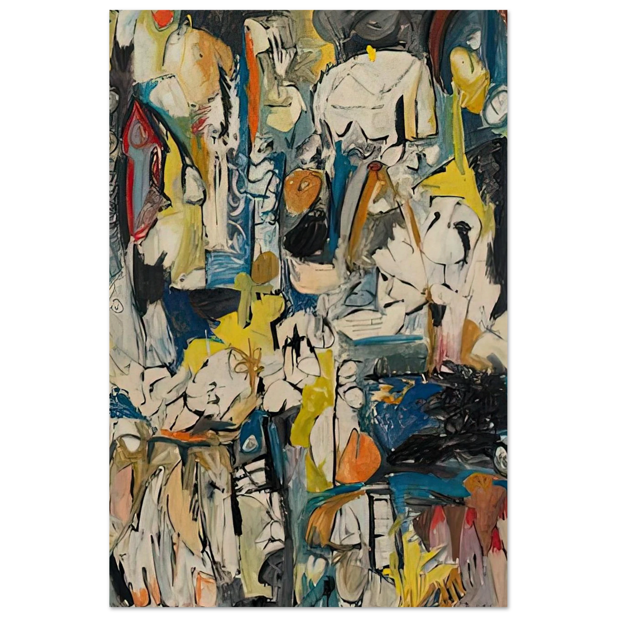 Village, 1951- Poster | Helen Frankenthaler Poster | Frankenthaler Helen