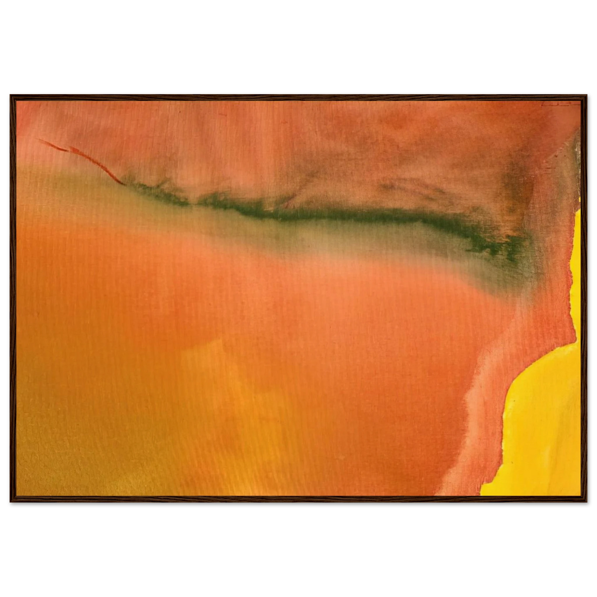 Untitled - 1973 Framed Poster | Helen Frankenthaler Framed Prints Wall Art | Frankenthaler Helen