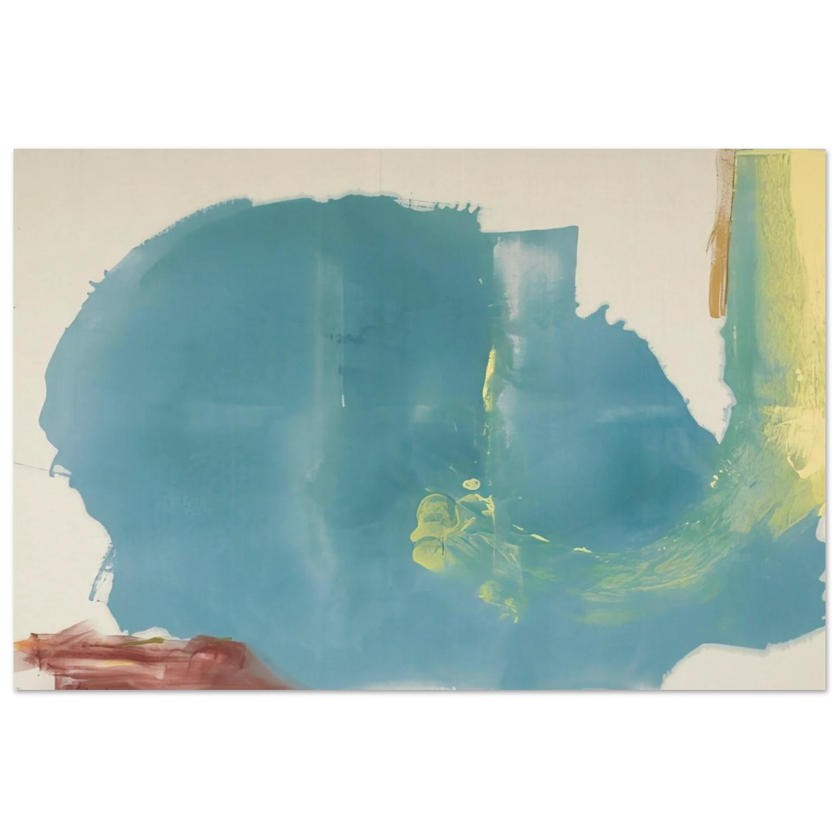 Where Necessary - 1977 Poster | Helen Frankenthaler Poster | Frankenthaler Helen