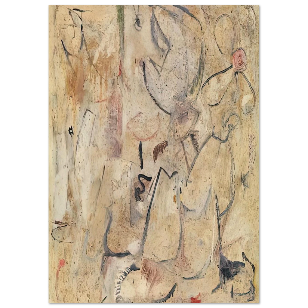 Beach, 1950- Poster | Helen Frankenthaler Poster | Frankenthaler Helen