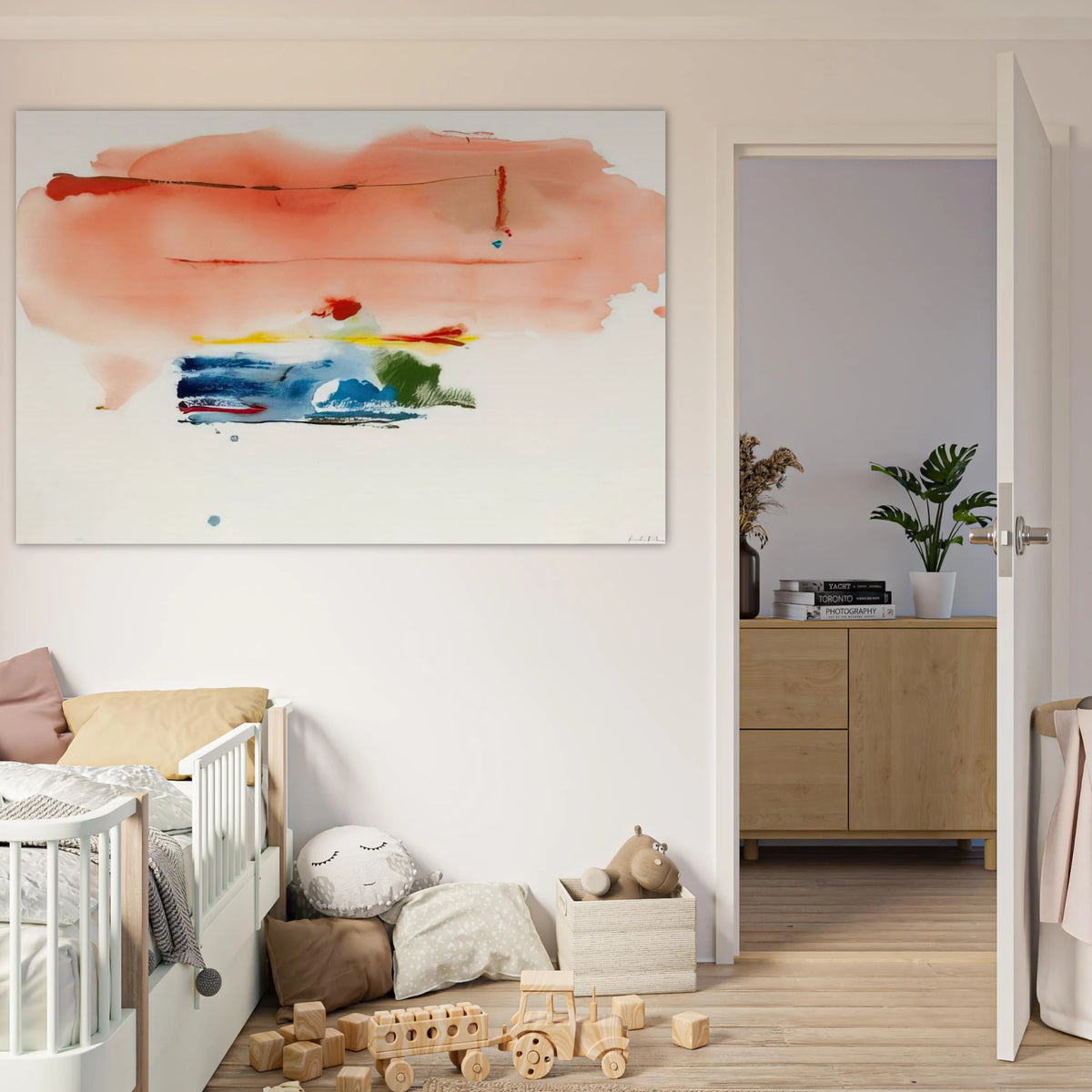 Santa Fe II - 1986 Poster | Helen Frankenthaler Poster | Frankenthaler Helen