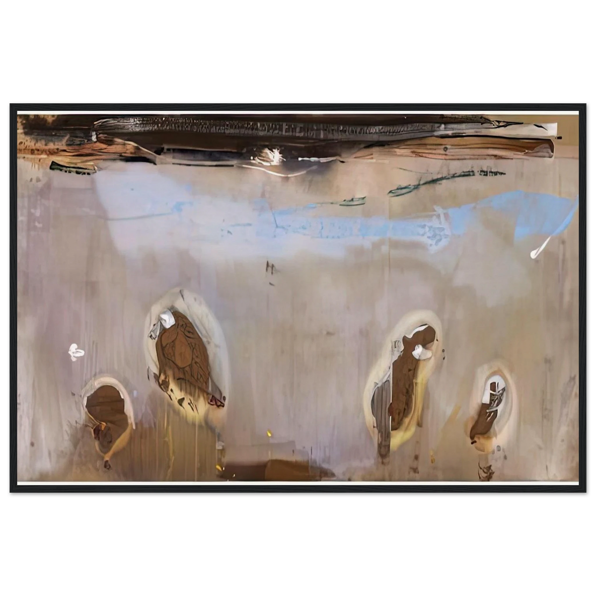 Tethys, 1981- Framed Poster | Helen Frankenthaler Framed Prints Wall Art | Frankenthaler Helen