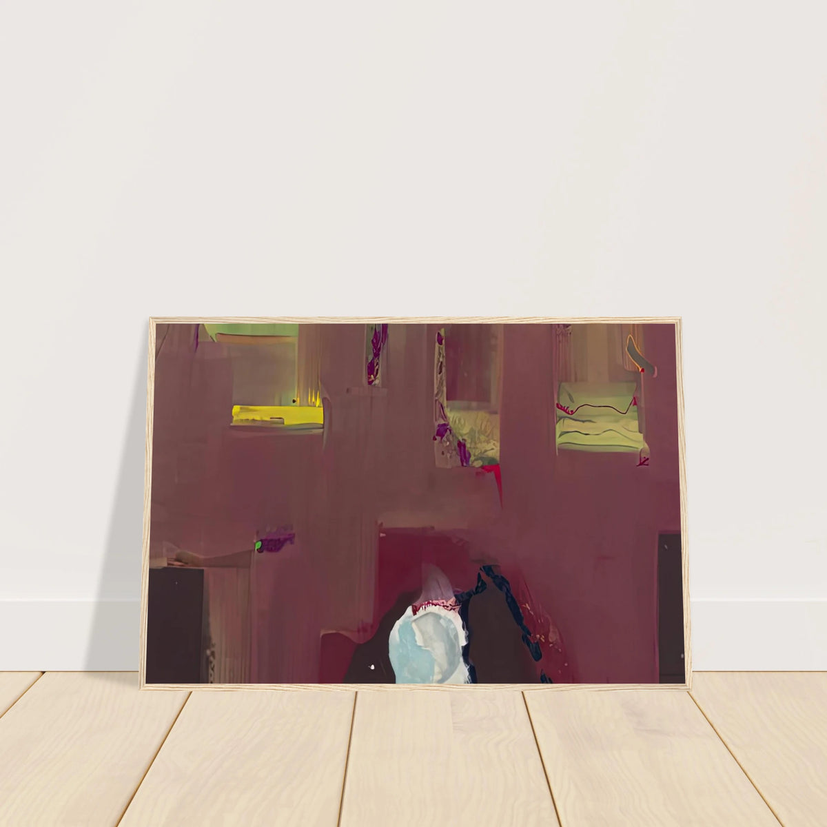 Yin Yang, 1990- Framed Poster | Helen Frankenthaler Framed Prints Wall Art | Frankenthaler Helen