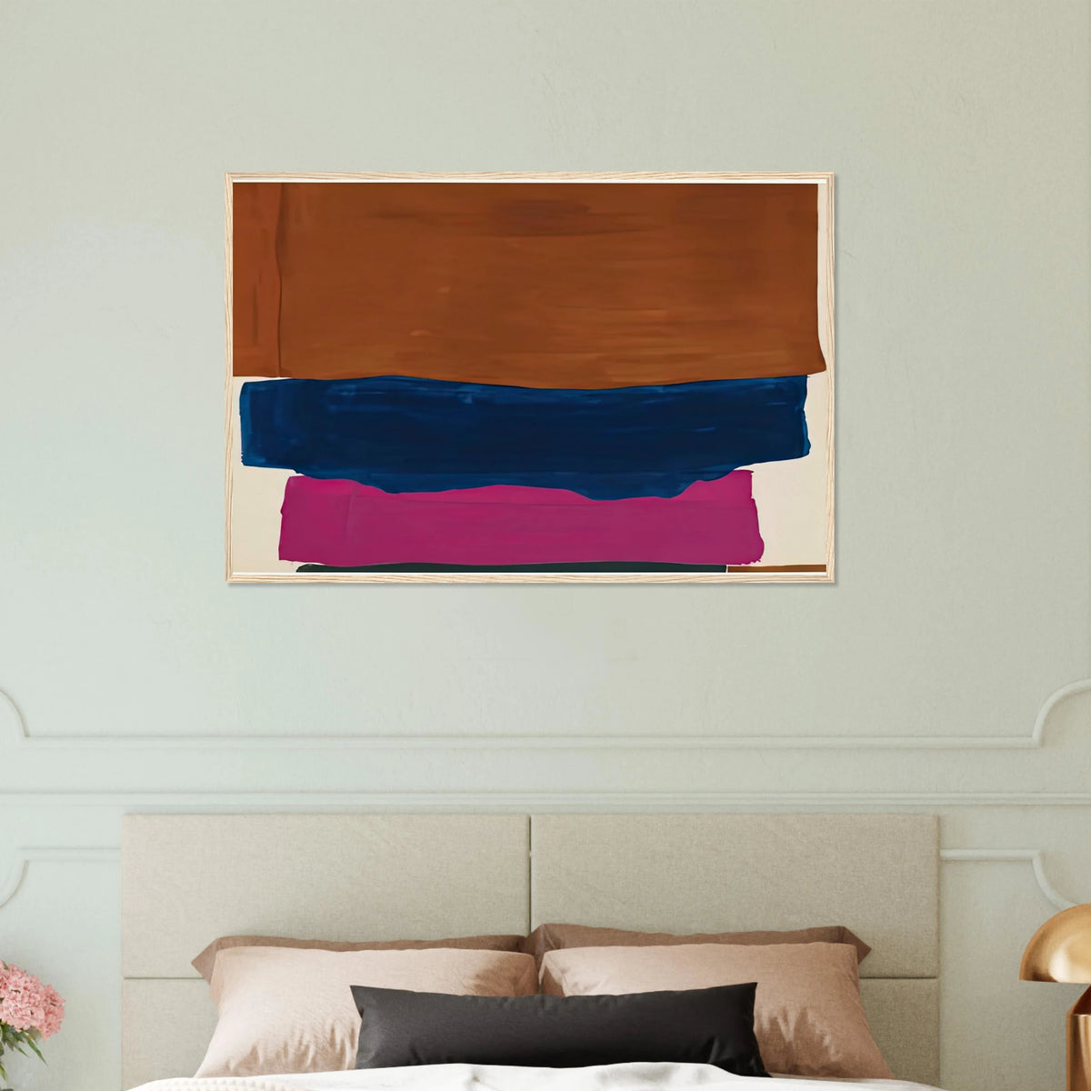 Indian Summer, 1967- Framed Poster | Helen Frankenthaler Framed Prints Wall Art | Frankenthaler Helen