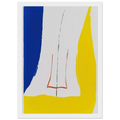 Sun Corner - 1968 Framed Poster | Helen Frankenthaler Framed Prints Wall Art | Frankenthaler Helen
