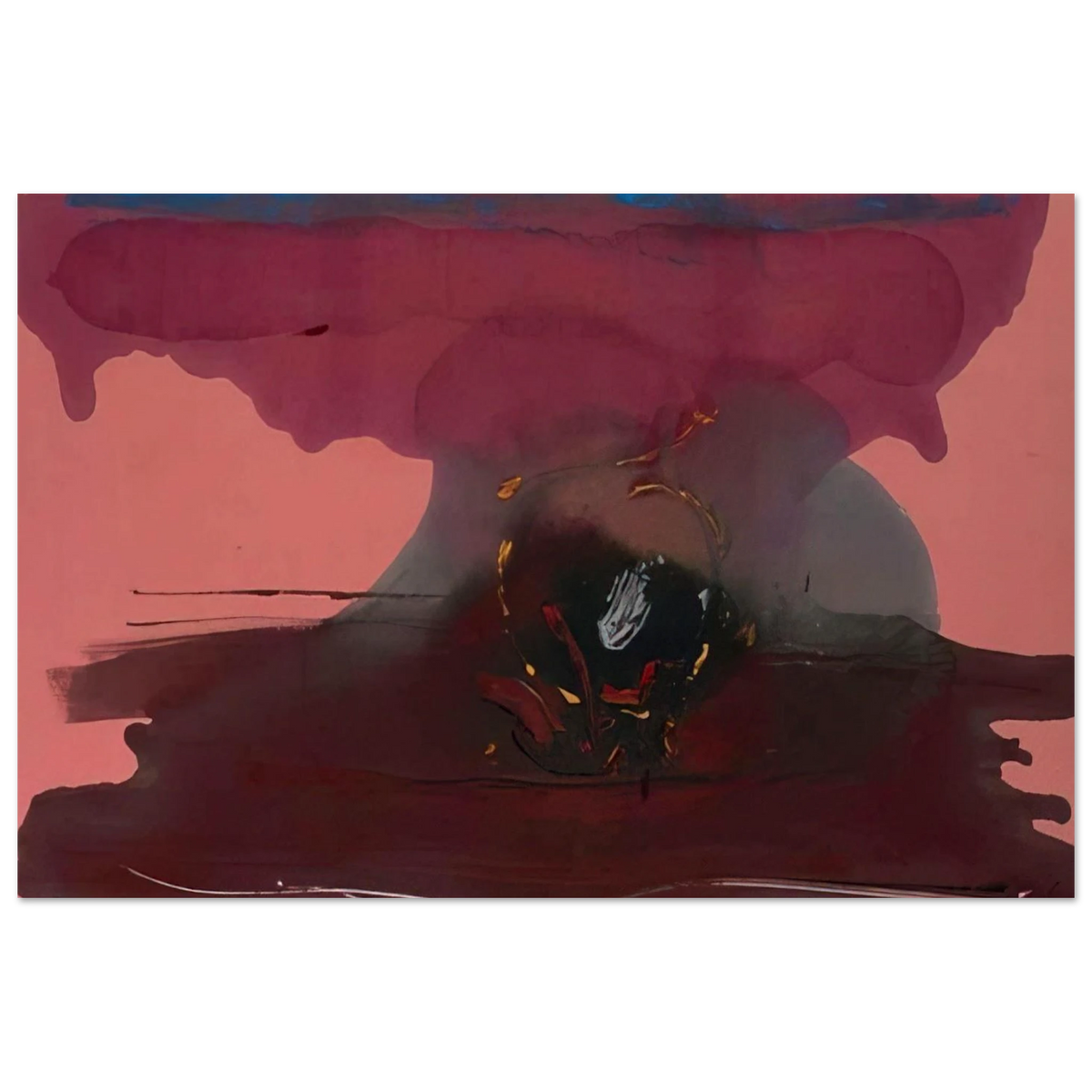 Harbinger - 1986 Poster | Helen Frankenthaler Poster | Frankenthaler Helen