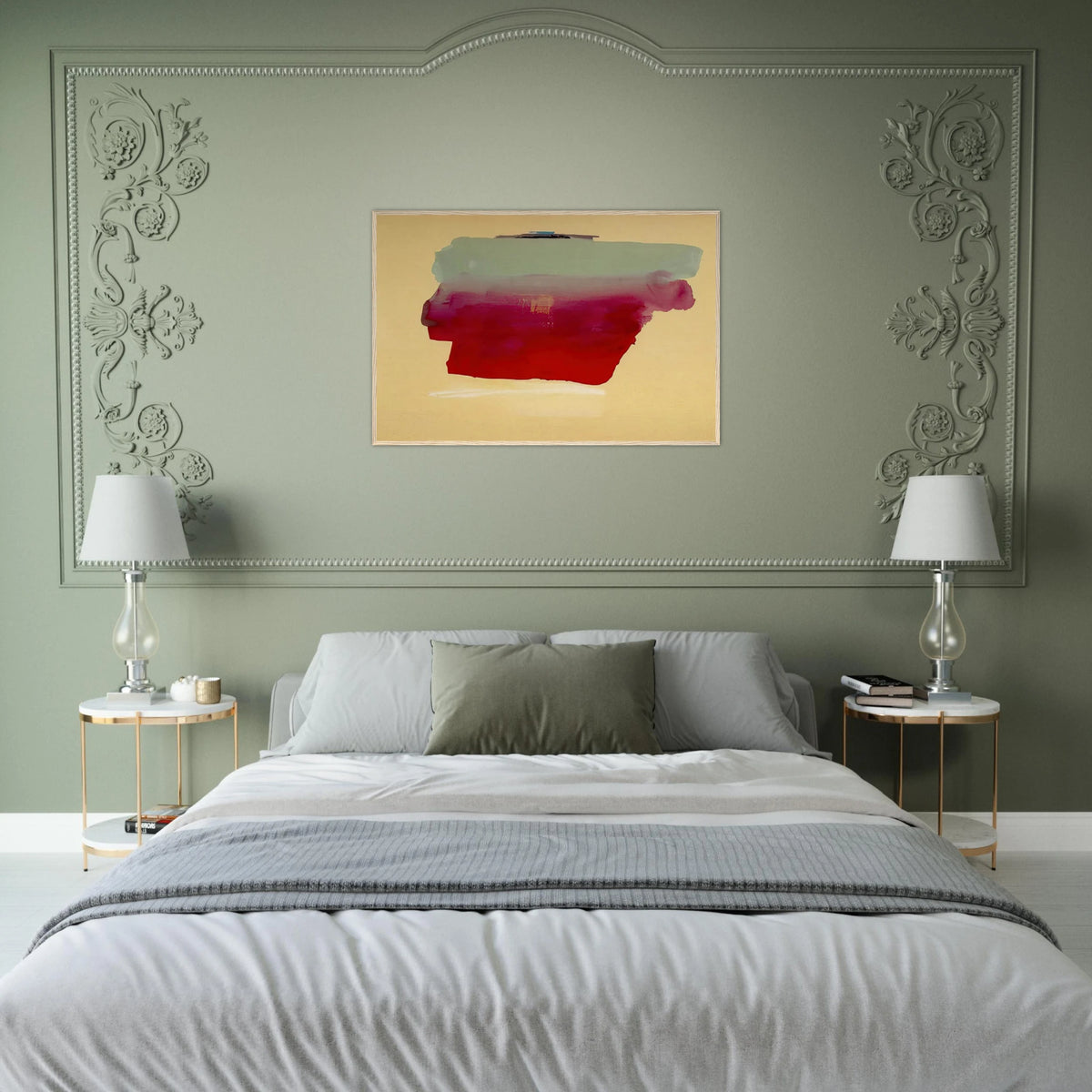 Robinson s Wrap - 1974 Framed Poster | Helen Frankenthaler Framed Prints Wall Art | Frankenthaler Helen