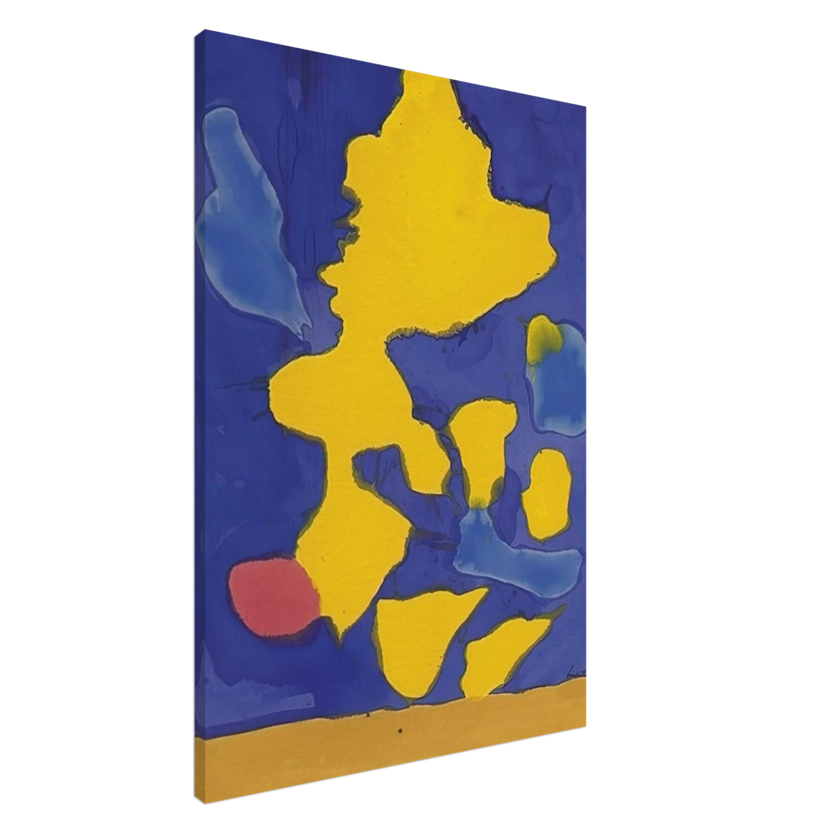 Saturn Revisited - 1964 Canvas | Helen Frankenthaler Canvas | Frankenthaler Helen