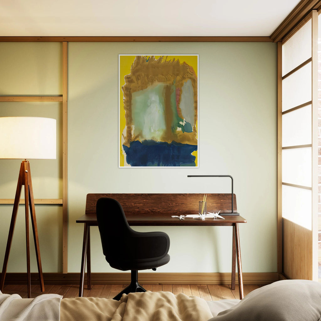 Milkwood Arcade, 1963- Framed Poster | Helen Frankenthaler Framed Prints Wall Art | Frankenthaler Helen