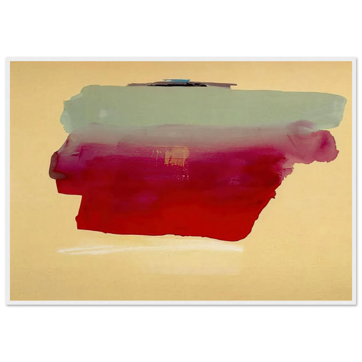 Robinson s Wrap - 1974 Framed Poster | Helen Frankenthaler Framed Prints Wall Art | Frankenthaler Helen