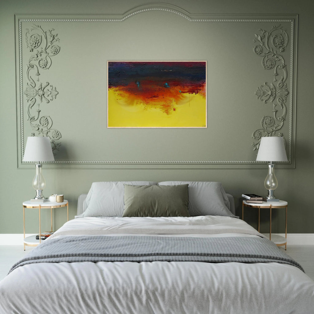 Adirondacks - 1992 Framed Poster | Helen Frankenthaler Framed Prints Wall Art | Frankenthaler Helen
