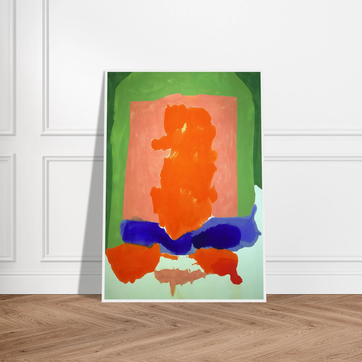 Small s Paradise - 1964 Framed Poster | Helen Frankenthaler Framed Prints Wall Art | Frankenthaler Helen