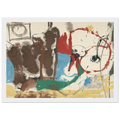 Mother Goose Melody, 1959- Framed Poster | Helen Frankenthaler Framed Prints Wall Art | Frankenthaler Helen