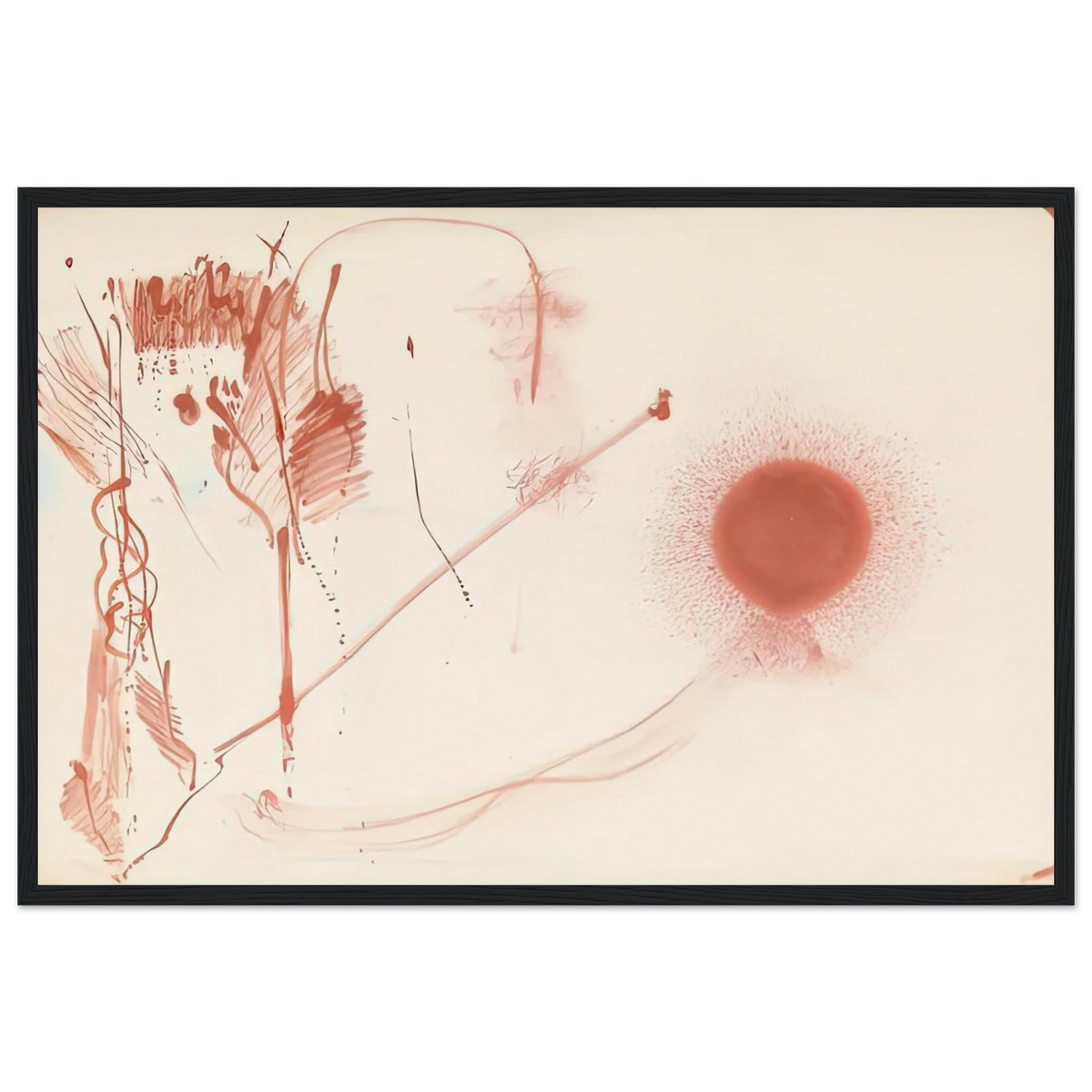 Towards a New Climate, 1957- Framed Poster | Helen Frankenthaler Framed Prints Wall Art | Frankenthaler Helen