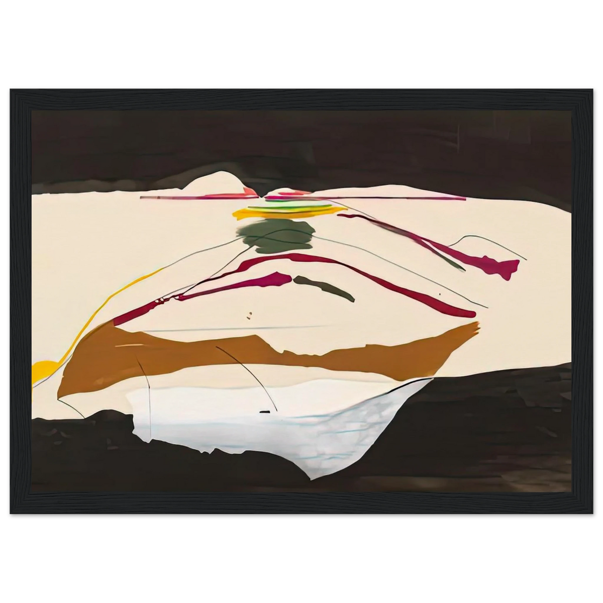 New Paths, 1973- Framed Poster | Helen Frankenthaler Framed Prints Wall Art | Frankenthaler Helen
