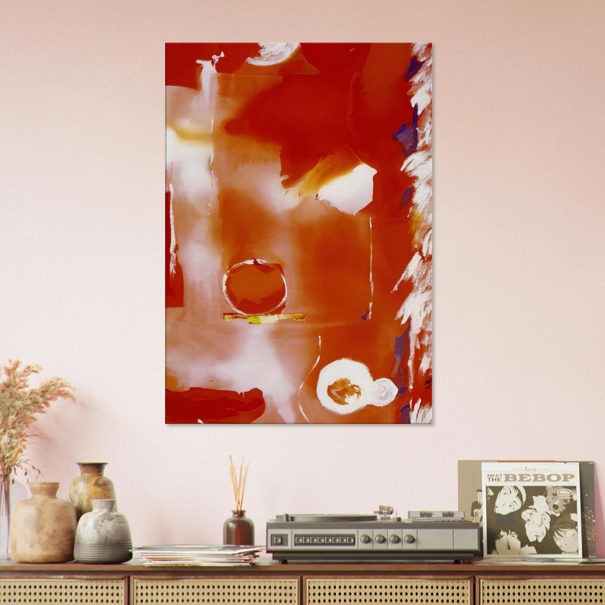 Seeing the Moon on a Hot Summer Day - 1987 Canvas | Helen Frankenthaler Canvas | Frankenthaler Helen