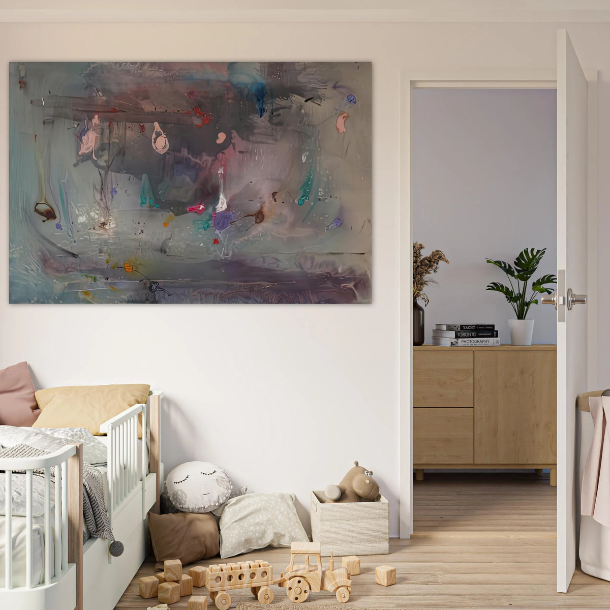 Grey Fireworks, 1982- Poster | Helen Frankenthaler Poster | Frankenthaler Helen