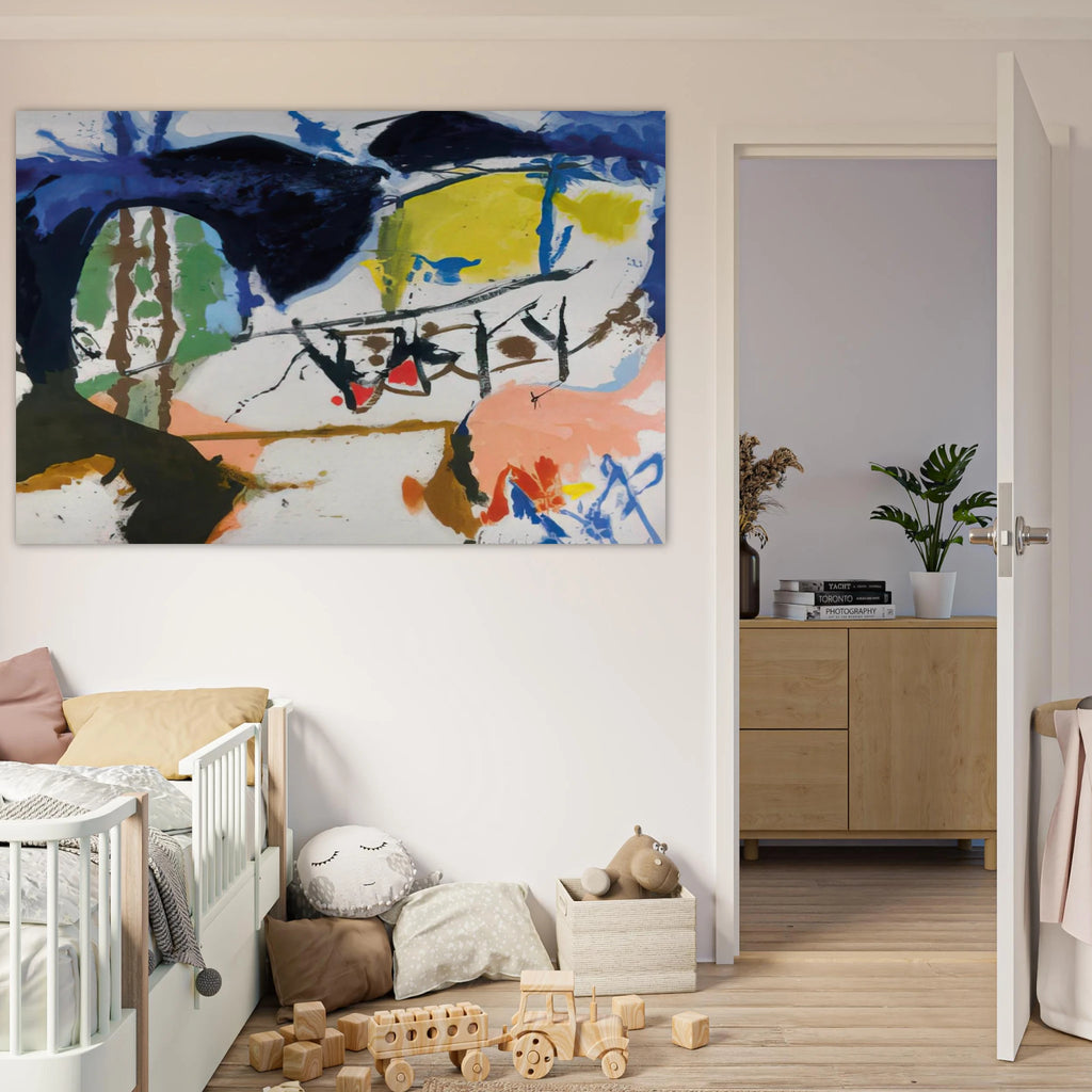 Acres - 1959 Poster | Helen Frankenthaler Poster | Frankenthaler Helen