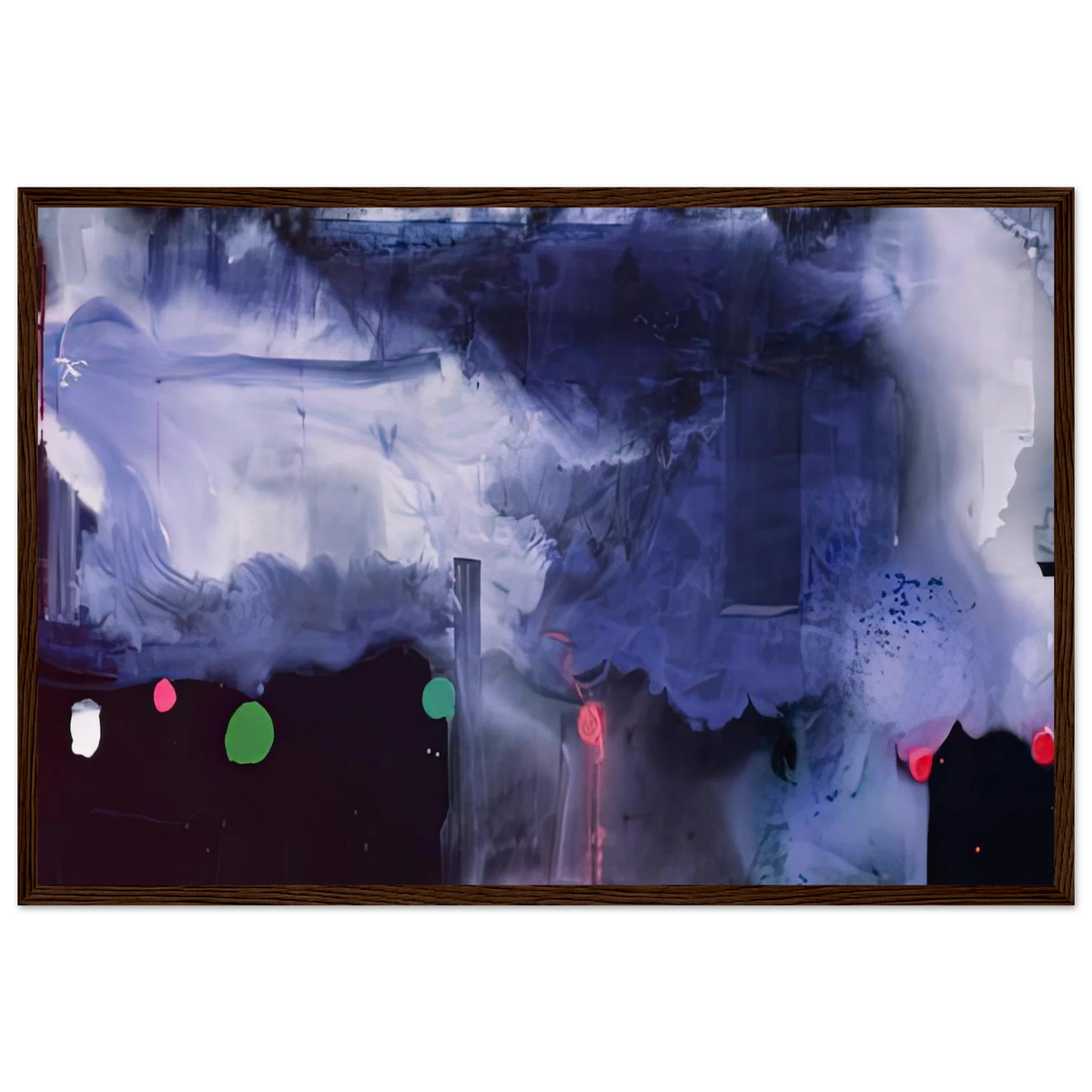 Star Gazing, 1989- Framed Poster | Helen Frankenthaler Framed Prints Wall Art | Frankenthaler Helen