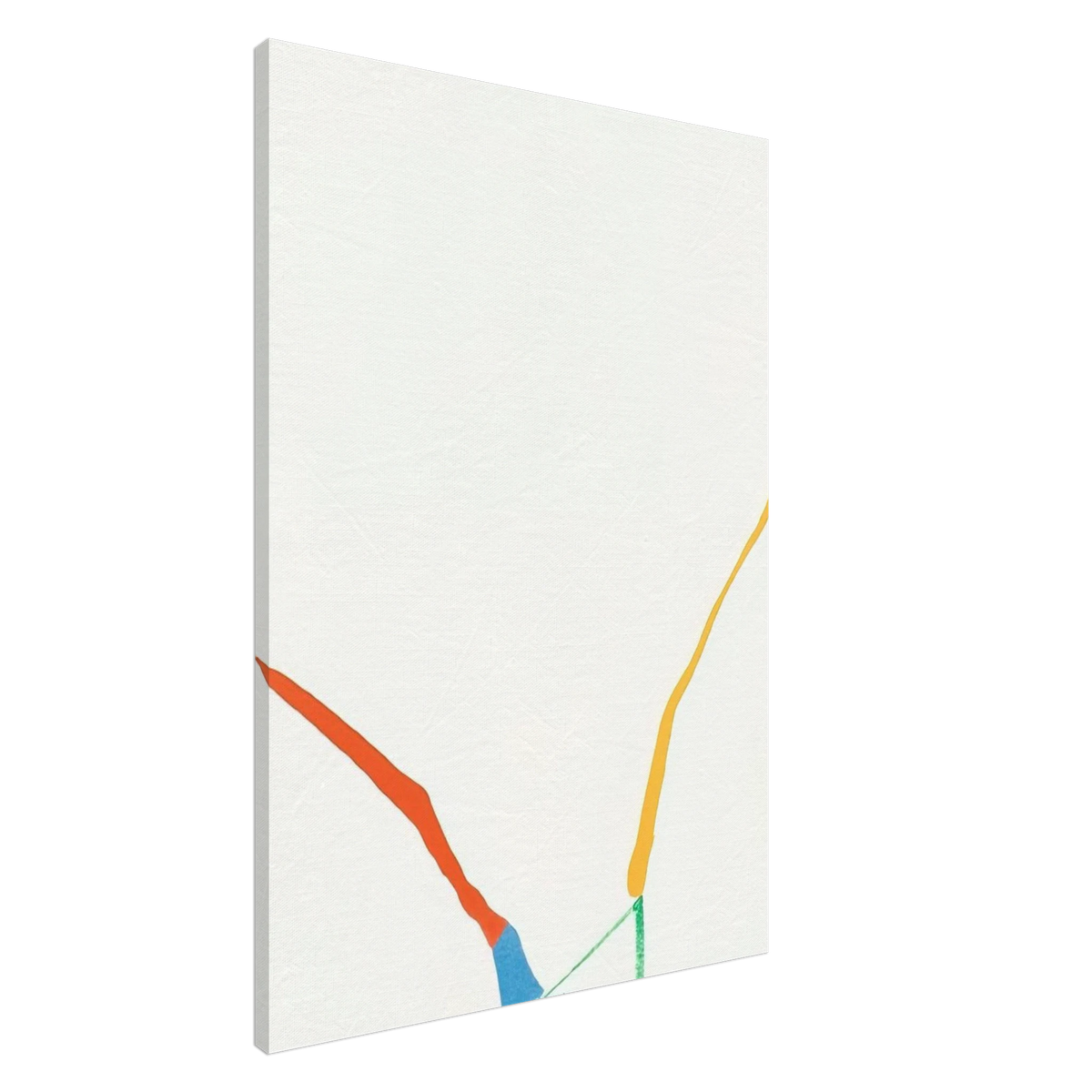What Red Lines Can Do - 1970 Canvas | Helen Frankenthaler Canvas | Frankenthaler Helen