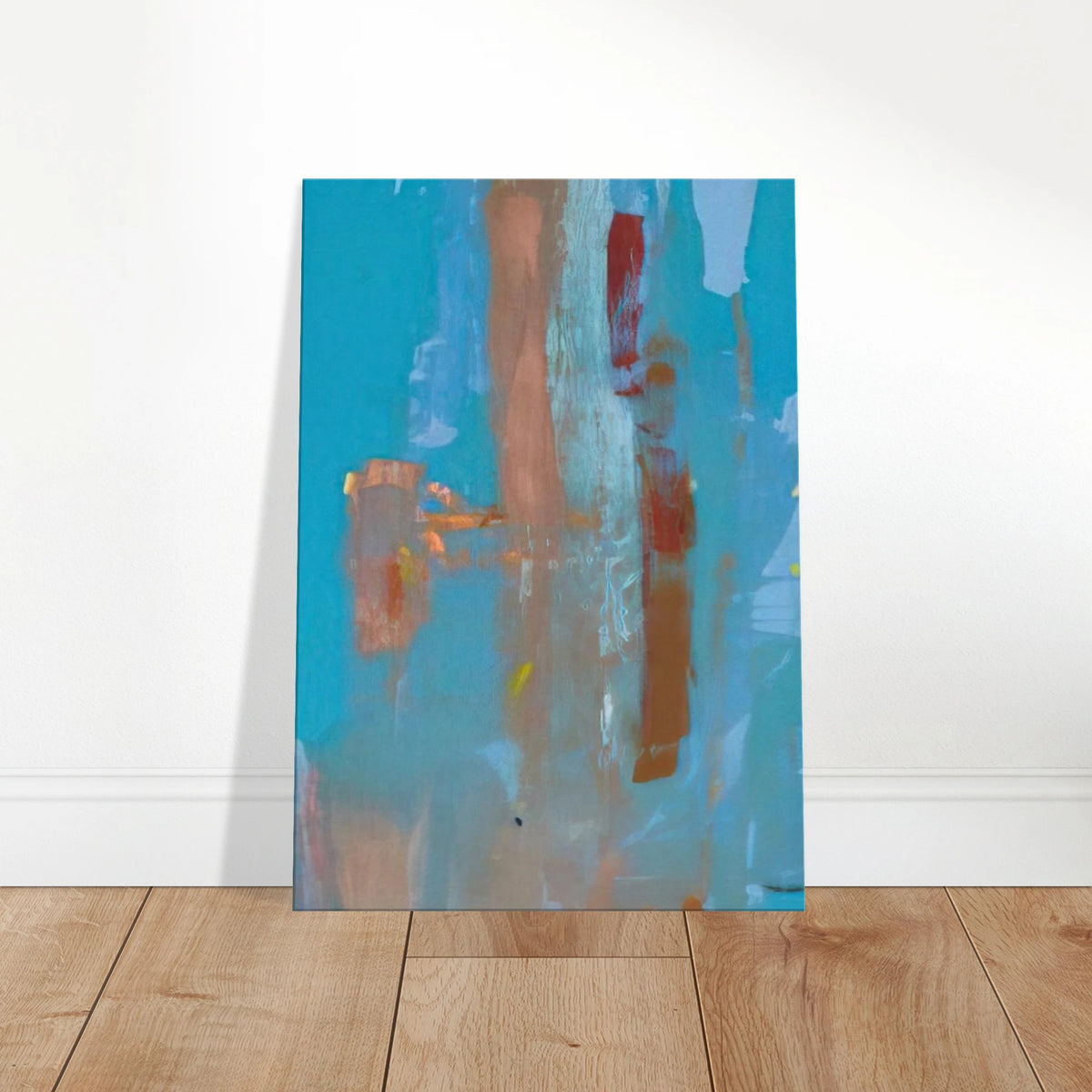 In on Blue - 1976 Canvas | Helen Frankenthaler Canvas | Frankenthaler Helen