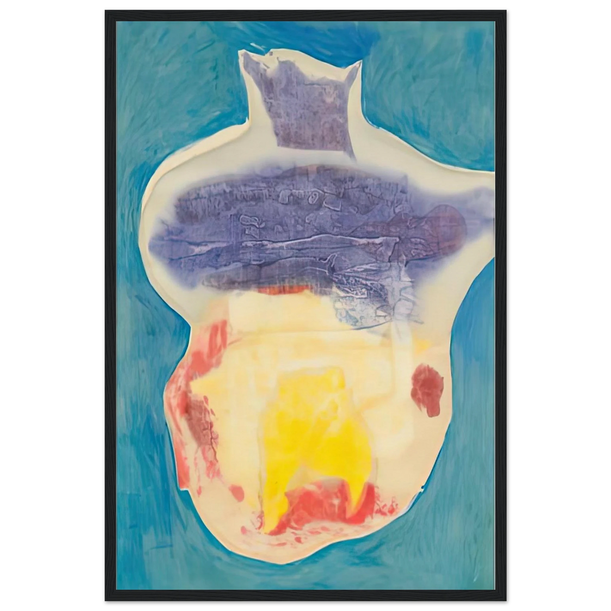 Narcissus, 1963- Framed Poster | Helen Frankenthaler Framed Prints Wall Art | Frankenthaler Helen