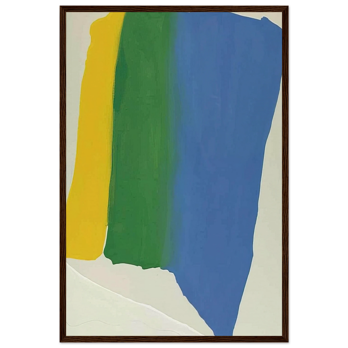 Summer Insignia - 1969 Framed Poster | Helen Frankenthaler Framed Prints Wall Art | Frankenthaler Helen