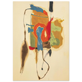 Blue Form in a Scene, 1961- Poster | Helen Frankenthaler Poster | Frankenthaler Helen