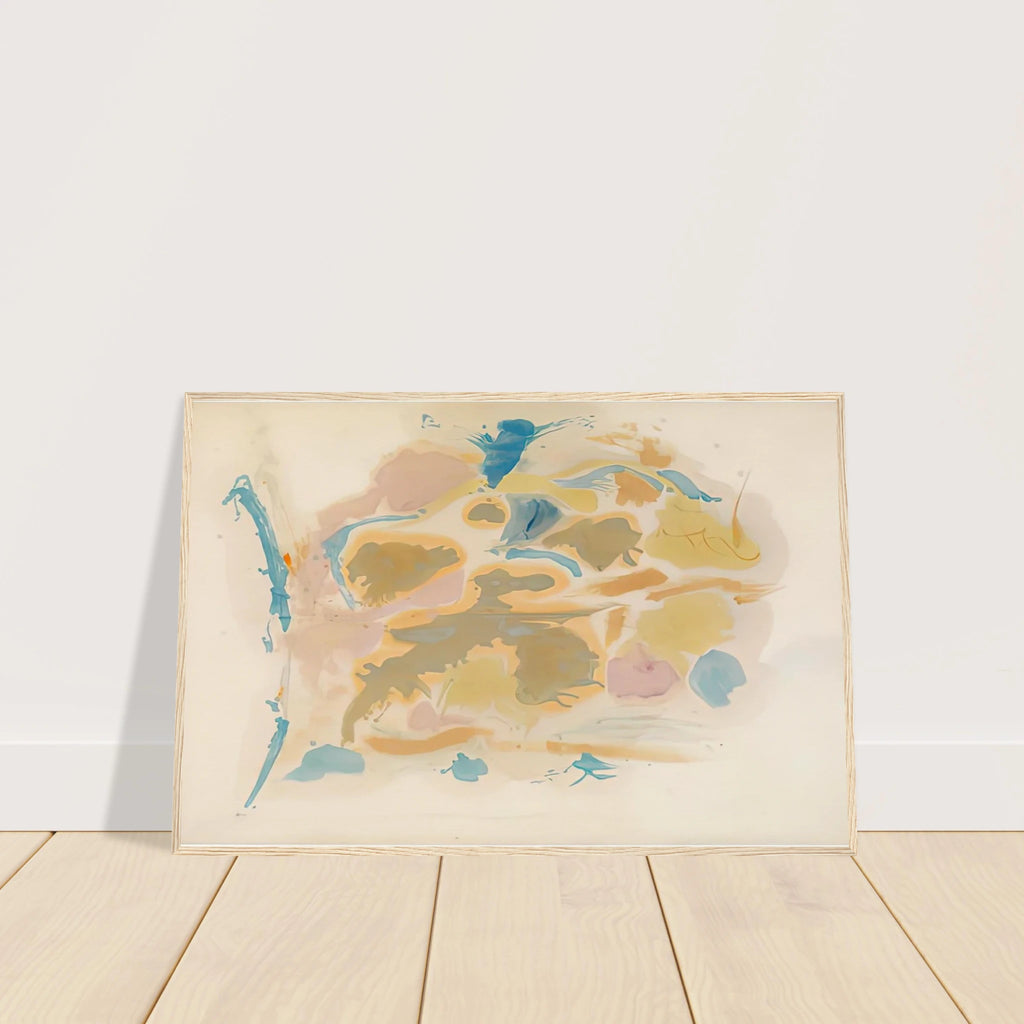 Shatter, 1953- Framed Poster | Helen Frankenthaler Framed Prints Wall Art | Frankenthaler Helen