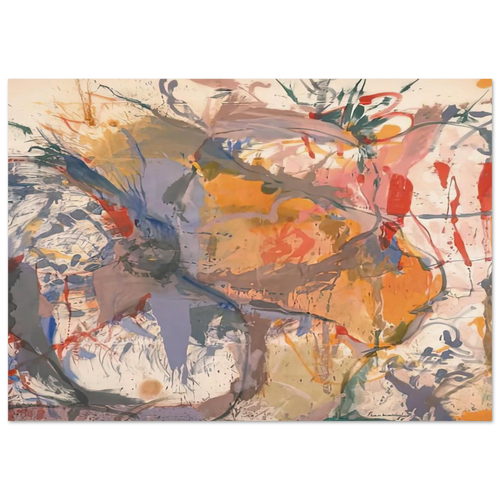 Before the Caves, 1958- Poster | Helen Frankenthaler Poster | Frankenthaler Helen