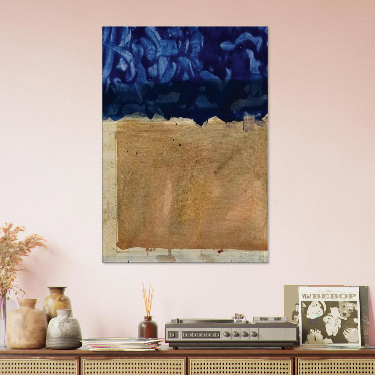 Shoreline - 1952 Canvas | Helen Frankenthaler Canvas | Frankenthaler Helen